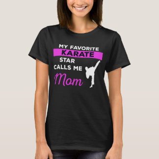 Karate mama t-shirt