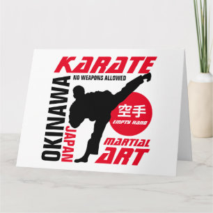 Karate Man Kaart