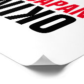 Karate Man Poster (Hoek)