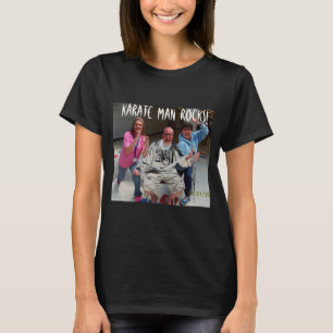 Karate Man Rocks T-shirt