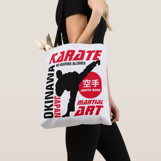 Karate Man Tote Bag (Dichtbij)