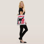 Karate Man Tote Bag (Op model)