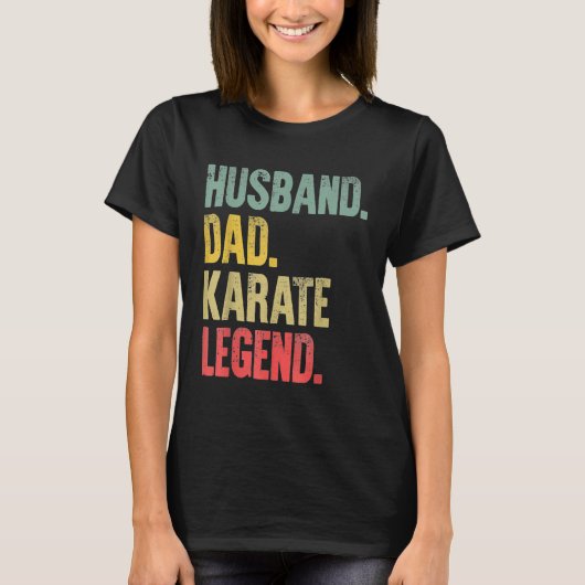 Karate - Mannen Funny  Gift Husband Dad Kara T-shirt (Voorkant)