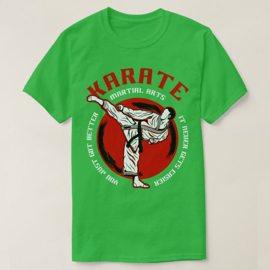 KARATE MARTIAL ART T-SHIRT (Design voorkant)