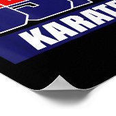 Karate Martial Arts 2021 USA Team Poster (Hoek)