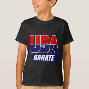 Karate Martial Arts 2021 USA Team T-shirt