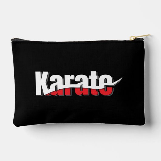 Karate Martial Arts Abstract Swish Etui (Achterkant)