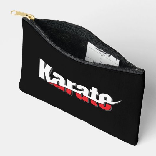 Karate Martial Arts Abstract Swish Etui (Open)