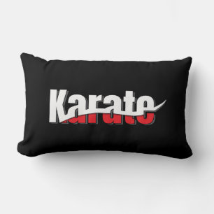 Karate Martial Arts Abstract Swish Kussen