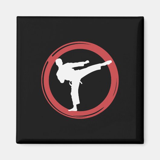 Karate Martial Arts Essence Magneet (Voorkant)