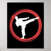Karate Martial Arts Essence Poster (Voorkant)