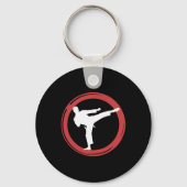 Karate Martial Arts Essence Sleutelhanger (Voorkant)