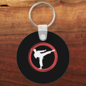 Karate Martial Arts Essence Sleutelhanger (Voorkant)