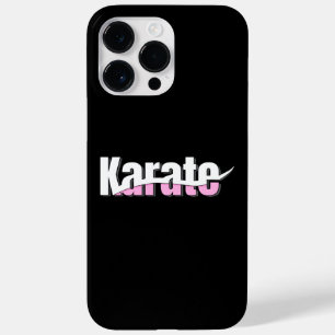 Karate Martial Arts Girly Pink Case-Mate iPhone 14 Pro Max Hoesje