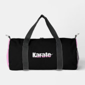 Karate Martial Arts Girly Pink Plunjezak (Voorkant)