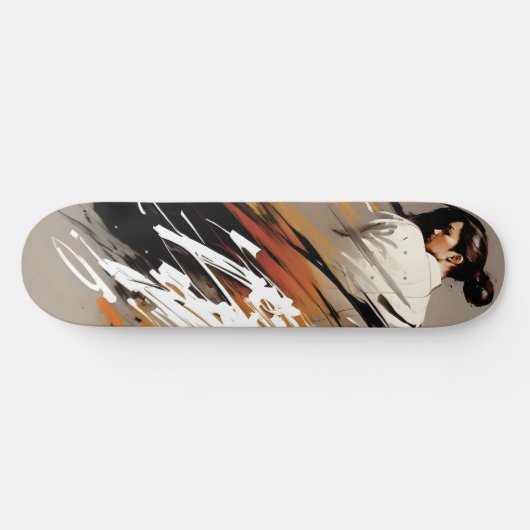 Karate, Martial Arts, Judo Persoonlijk Skateboard (Horizontaal)