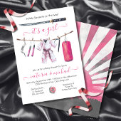 Karate Martial Arts Meisje Baby shower Kaart