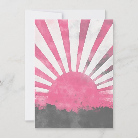 Karate Martial Arts Meisje Baby shower Kaart (Achterkant)