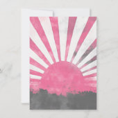 Karate Martial Arts Meisje Verjaardagsfeest Kaart (Achterkant)