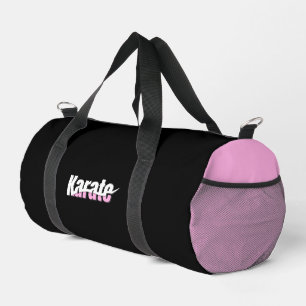 Karate Martial Arts Meisjesachtig Roze Plunjezak