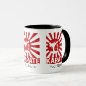 Karate Martial Arts met Japans  ontwerp Mok (Voorkant rechts)