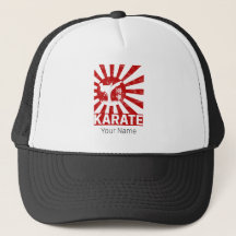 Karate Martial Arts met Japans  ontwerp
