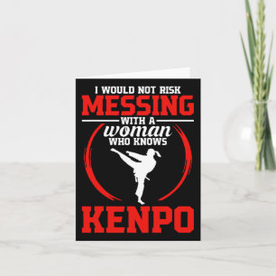 Karate Martial Arts niet riskeren Kenpo School Fig Kaart