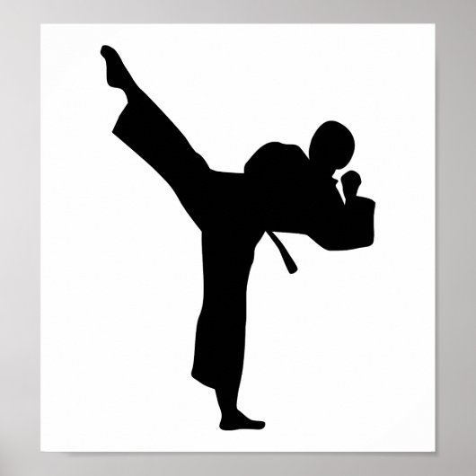 Karate Martial Arts Poster (Voorkant)