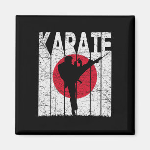 Karate  Martial Arts Retro Karate Japans Magneet