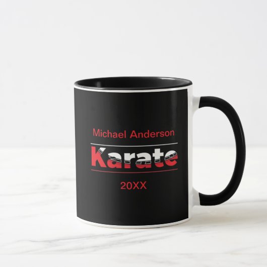 Karate Martial Arts Rood Mok (Rechts)