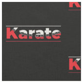 Karate Martial Arts Rood Stof (Close Up)