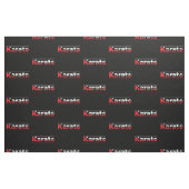 Karate Martial Arts Rood Stof (Fat Quarter)