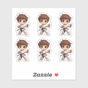 Karate Martial Arts Sticker