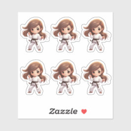 Karate Martial Arts Sticker