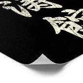 Karate Martial Arts Training Shotokan Ryu Gichin F Poster (Hoek)