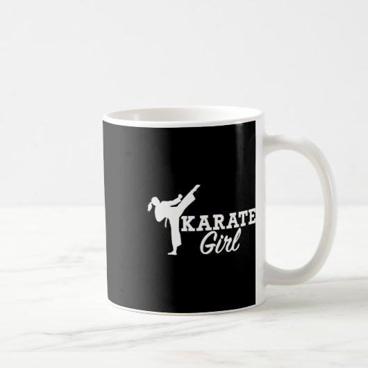 Karate Meisje 1  Koffiemok (Rechts)