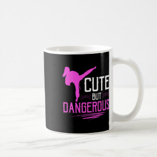 Karate Meisje Cute Maar Gevaarlijk Martial Arts Ka Koffiemok