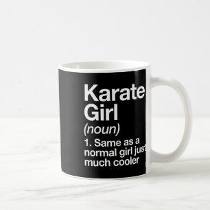 Karate Meisje Definitie Funny En Sy Sporten Martia Koffiemok