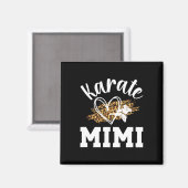 Karate Mimi Leopard Karate Mimi Oma Magneet (Voorkant / Achterkant)