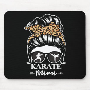 Karate Mimi Messy Bun Hair Funny Karate Fighter Mi Muismat