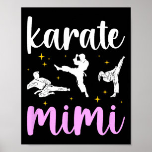 Karate Mimi Proud Karate Mimi Oma Poster