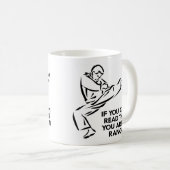 Karate, MMA, je bent in bereik Koffiemok (Voorkant rechts)