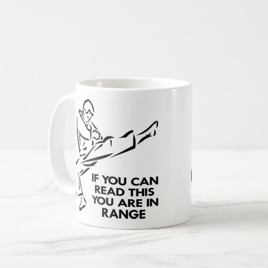 Karate, MMA, je bent in bereik Koffiemok (Voorkant links)