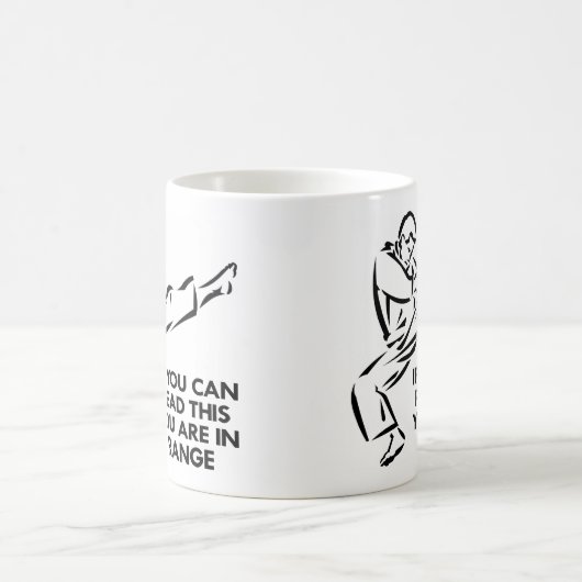 Karate, MMA, je bent in bereik Koffiemok (Center)