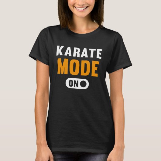 Karate Mode on T-shirt (Voorkant)