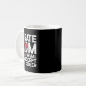 Karate Moeder Als Een Gewone Moeder Behalve Veel K Koffiemok (Voorkant links)
