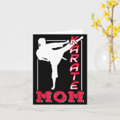Karate Moeder Coach Riem Vechtkunst Vechtster Moed Kaart (Gele Bloem)