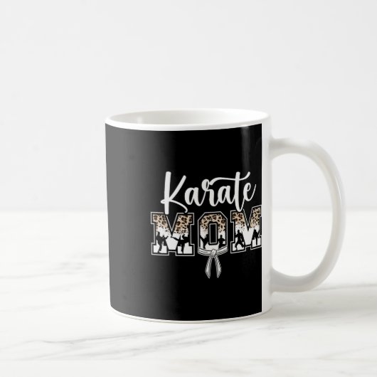 Karate moeder Karate moeder Karate moeder Koffiemok (Rechts)