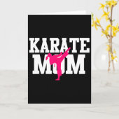 Karate Moeder Moederdag Vechtkunst Kickboksen Ta Kaart (Gele Bloem)