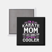 Karate Moeder voor Vrouwen Magneet (Voorkant / Achterkant)
